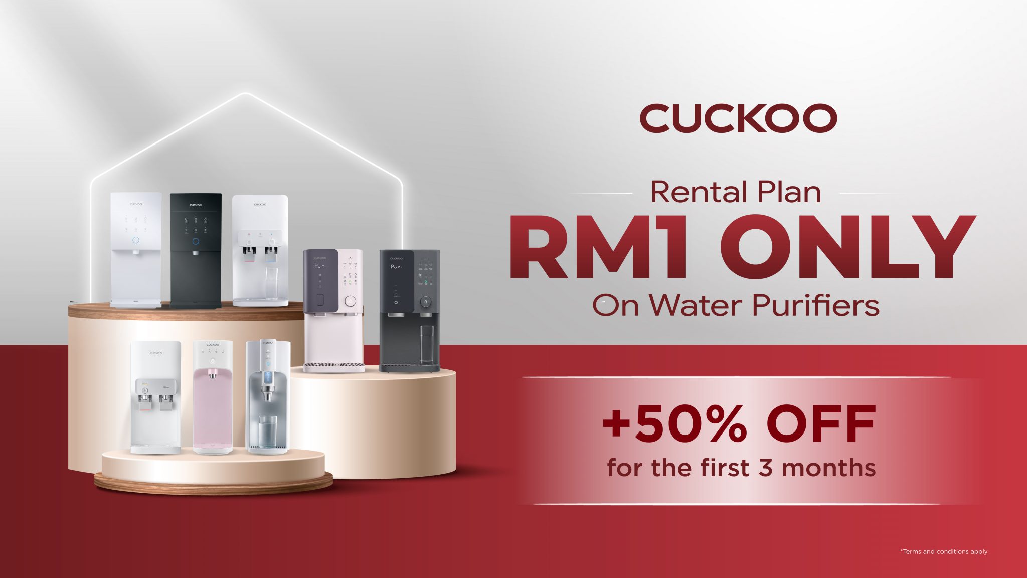 RM1 ONLY for Water Purifiers CUCKOO Perak